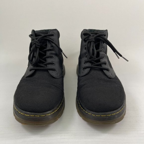 Dr Doc Martens Bonny Black Lace Up Boots Air Wair Bouncing Soles Men's Size 10 - Picture 8 of 16